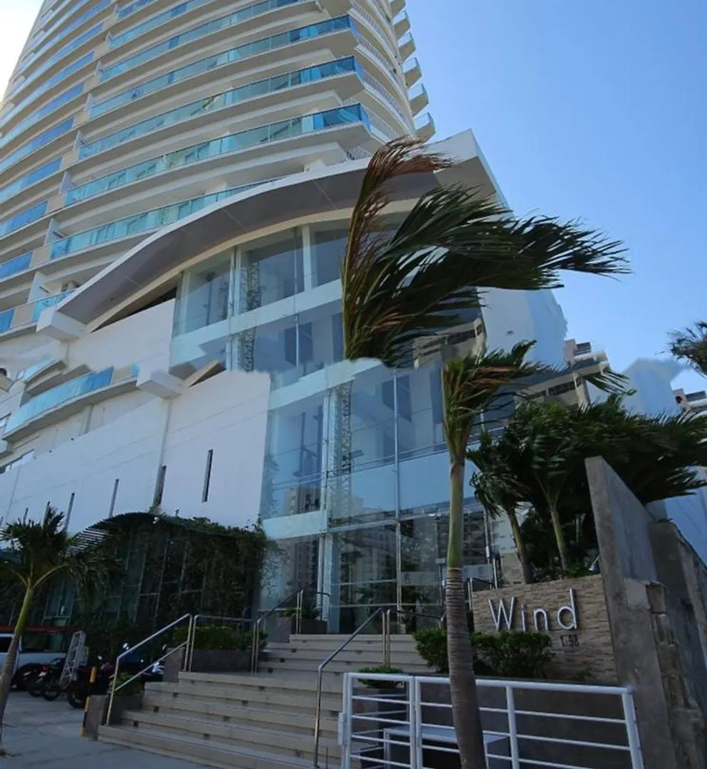 Apartamento Acogedor Wind Playa Salguero frente al mar Santa Marta  0*, Santa Marta (Magdalena) Colombia