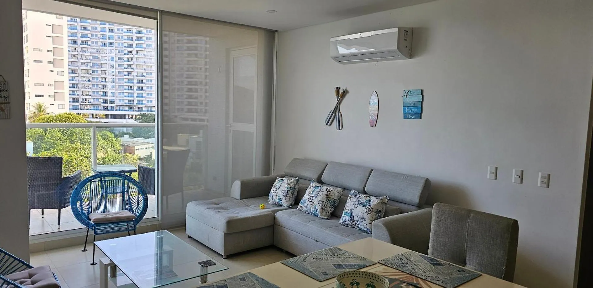 Apartamento Acogedor Wind Playa Salguero frente al mar Santa Marta